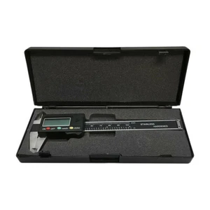 4 Inch Digital Caliper Ruler Vernier 100mm Stainless Harden Gauge Gage - Picture 1 of 6