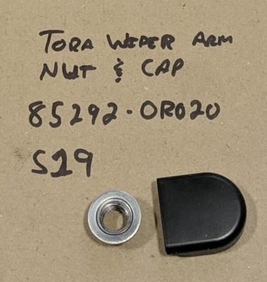 TOYOTA RAV4 LEFT RIGHT LH RH  HYBRID 2017 WIPER ARM NUT CAP COVER 85292-0R020 4P - Изображение 1 из 4