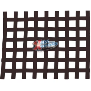 Red de seguridad para ventanas de carreras estilo cinta no SFI negra IMCA círculo pista arrastre carrera - Imagen 1 de 3