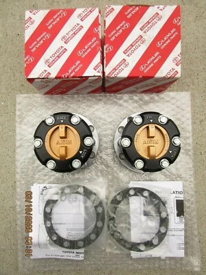 81 - 87 丰田 Land CRUISER FJ60 BJ60 HJ60 免费轮毂锁定集线器套装 原始设备制造商 全新 — 第 1/4 张图片