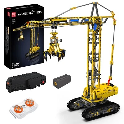 Mould King 17059 Crane Tower Remote Control Truck Engineering Building Block Toy - Image 1 of 4