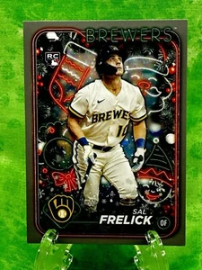 Sal Frelick RC - Silver Glitter - 2024 Topps Holiday #H35 - Milwaukee Brewers - Bild 1 von 11