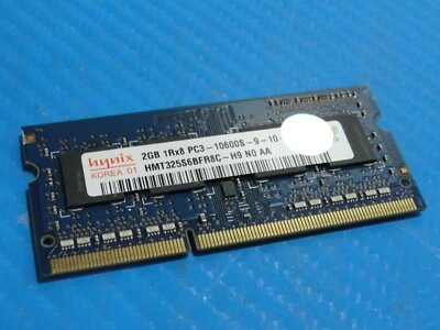 MacBook Pro A1297 Hynix 2GB SO-DIMM RAM Memory PC3-10600S HMT325S6BFR8C-H9 - Image 1 of 2