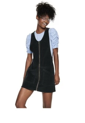 SO платье бархата черный Junior сарафан платье XXL новый с Ярлыками - Изображение 1 из 4