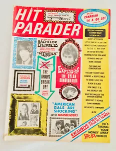Vtg Hit Parader Magazine November 1966 dylan beatles mindbenders blues magoos - Imagen 1 de 5