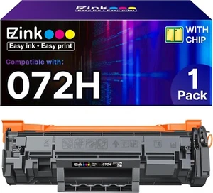 072H Toner Cartridge Compatible for Canon Black High-Yield CRG-072H 1 Black - Picture 1 of 6