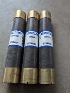 Ferraz Shawmut RFS60AMP / RFS60 NUEVO LOTE DE 3 - Imagen 1 de 4