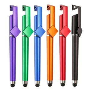 Stylus Pen with Ballpoint Pen Phone Holder for Phones Tablets Touching Screen - Zdjęcie 1 z 7