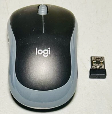 Logitech Logi Wireless Mouse M185 910-002225 Standard Very Good Tested - Image 1 of 2
