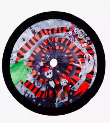 The Nightmare Before Christmas Snake Spiral Tree Skirt - Image 1 of 4