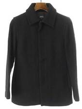 A.P.C Arpace Wool Winged Shirt Jacket Black Size Mens