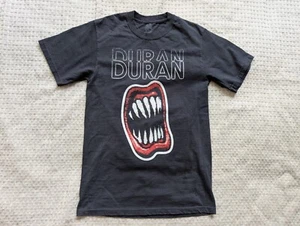 Duran Duran Shirt Adult Small Black Paper Goods Tour 2016 Dates Double Sided - Picture 1 of 8