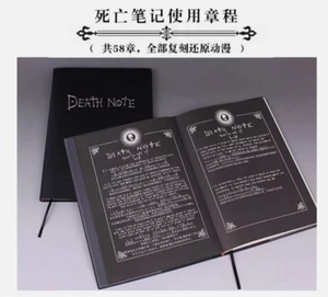Blocco note quaderno cosplay leggero Death Note Yagami con penna firmata e scatola - Foto 1 di 9