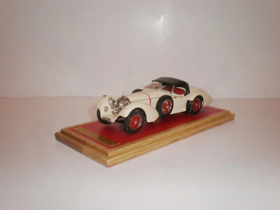 1/43 1930 Mercedes Benz SS Roadster Erdmann & Rossi closed ivory EMC - Image 1 of 4