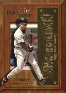 2001 Fleer Triple Crown Crowning Achievements #9 Cal Ripken - NM-MT ID:12777