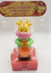 Solar Power Dancer Circus Giraffe with Saxophone Bobble Toy - Picture 1 of 3