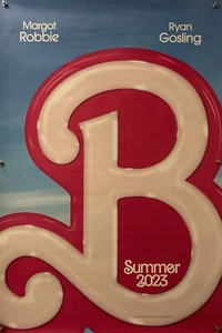 BARBIE Original One Sheet Movie Poster - 2023 - MARGOT ROBBIE/RYAN GOSLING - Picture 1 of 5