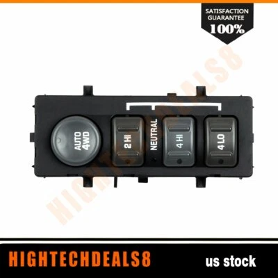 Master 4-Wheel Drive Selector Switch Left for 2000 2001 2002 GMC Yukon XL 1500 - Image 1 of 4