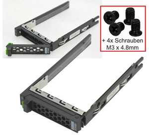 2,5" 6,35cm FSC FUJITSU RAHMEN HDD CADDY RX100-S8 RX1330 M1 M2 M3 RX2540 R07 - Bild 1 von 1