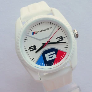 BMW M Power Motorsport White Edition GTR GTS Racing Sport Car Accessory Watch - Picture 1 of 24