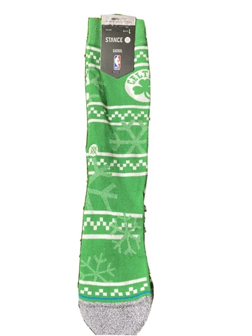 Stance NBA Boston Celtics Frosted Infiknit Crew Socks Men’s Size Large 9-13 Cover
