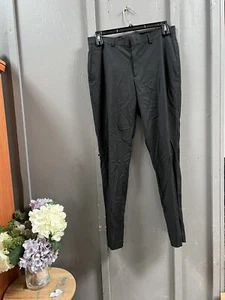 Apt. 9 Men’s Black Dress Pants Slim Fit Performance Sz 38/30 - Picture 1 of 5