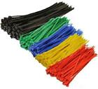 Assorted Color Nylon Cable Zip Ties Self Locking, 250-Piece