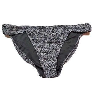 Old Navy Bikini Badehose Cheeky Tanga schwarz geblümt - Bild 1 von 6