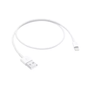 Apple iPhone compatible USB-A White Charging Cable (3FT, 1M) - Picture 1 of 4