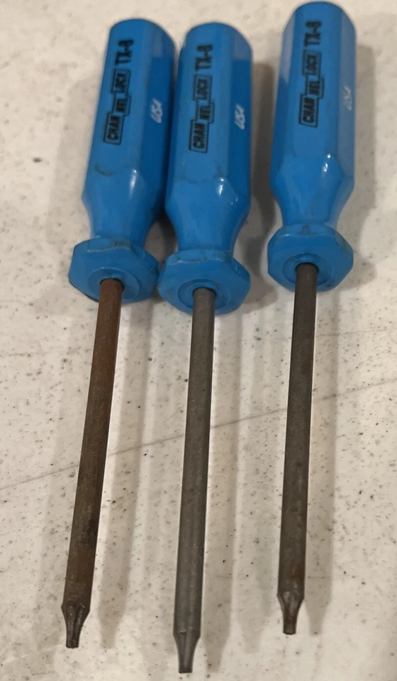 Lot Of 3: Channellock Professional Precision TORX Screwdriver Set TX-8 - Image 1 of 1