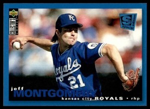 1995 Collector's Choice SE #211 Jeff Montgomery Kansas City Royals