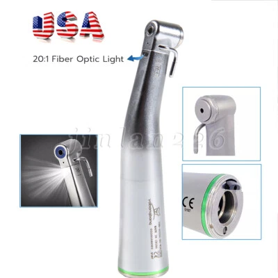 NSK LED Dental 20:1 Reducción Implante Quirúrgico Contra Ángulo Pieza de Mano Empuje SG20 Foto 1 de 4