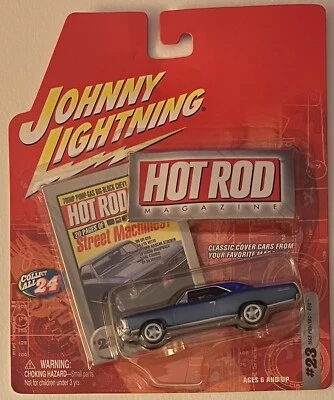 Revista Johnny Lightning Hot Rod 1966 Pontiac GTO NUEVO/MUY BUEN ESTADO Foto 1 de 2