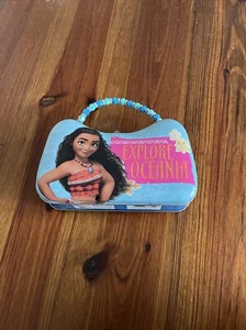 The Tin Box Company Girl Disney Mona Purse With Beaded Handle Explore Oceania - Picture 1 of 10