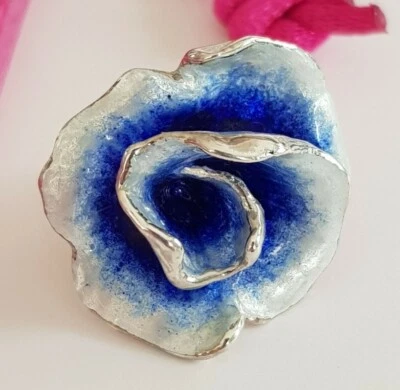 NEUE Charlotte Ehinger Schwarz Köpfchen Rose - Bild 1 von 4