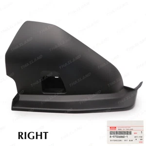 Fits Isuzu MU-X Mux 2WD 4WD 2021 22 Right Extension Front Bumper Mud Guard - Picture 1 of 8