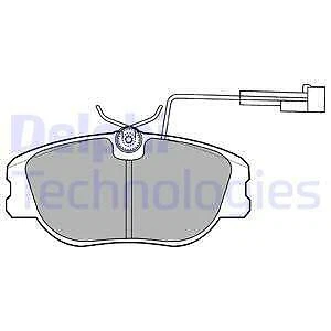 Brake Pad Set, disc brake for ALFA ROMEO FIAT LANCIA:155,GTV,COUPE,CROMA,DEDRA - Image 1 of 2