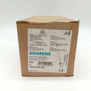 Siemens 3NE4330-6B Semiconductor Fuse Link Box of 3 - Picture 1 of 4