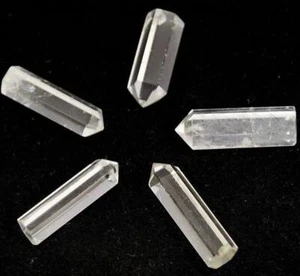 Quartz Crystal Single Terminated Point Wand Flat Base Grids 20mm + 5 Supplied! - Picture 1 of 1