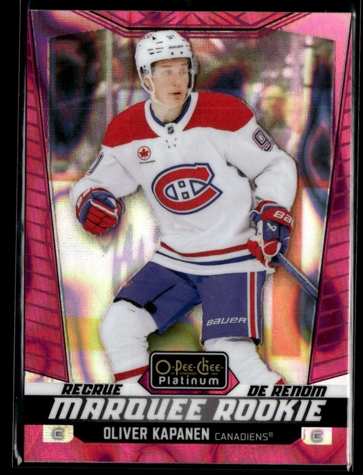 2024-25 O-Pee-Chee PLATINUM HOCKEY - PINK MAGMA * YOU PICK FROM LIST* NM - Image 1 of 1