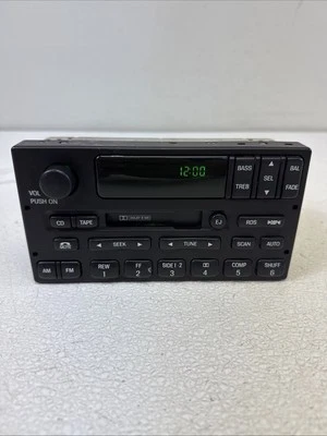 1999-2002 Ford Expedition AM FM CD-плеер радио OEM YL1F-18C870-JA ПРОТЕСТИРОВАН - Изображение 1 из 4