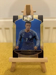 2016-17 Panini Select Memphis Depay #33 Blue Prizm /299 SP - Bild 1 von 4