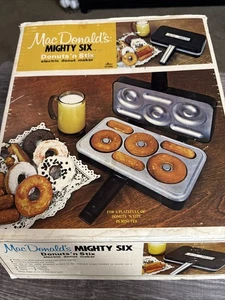 Vintage MacDonalds Mighty Six Donuts 'n Stix Elektrischer Donut Maker (t1) - Bild 1 von 6