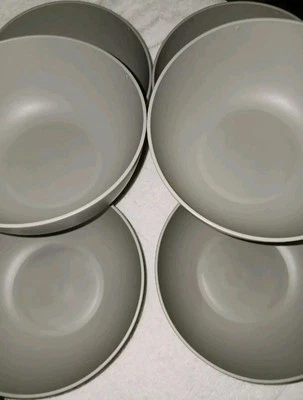 6Pk Room Essentials BPA Free Cereal Bowls. Break Resistant. Gray. New  - Image 1 of 4