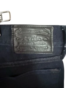Polo Ralph Lauren Jeans Herren 36X34 Schwarz Varick Slim Straight Denim Stretch - Bild 1 von 8