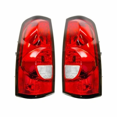 Para Chevy Silverado 2500 HD lanterna traseira 2004 05 2006 motorista e passageiro par DOT - Imagem 1 de 4
