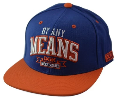 DGK By Any Means Adjustable Dirty Ghetto Kids Snapback Hat - image 1 of 4