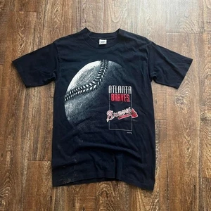Vintage 90's 1993 Atlanta Braves App Single Stitch Tee Size M! - Bild 1 von 5