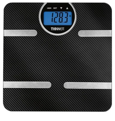 Thinner by Conair Scale for Body Weight, Digital Bathroom Scale with Body Fat - Image 1 of 4
