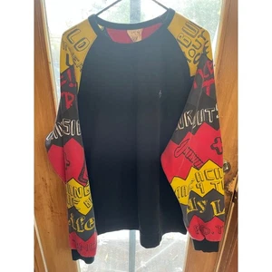 Red Tag Marke 3XL Herren Rundhalsausschnitt Sweatshirt Grafikdruck Langarm - Bild 1 von 12